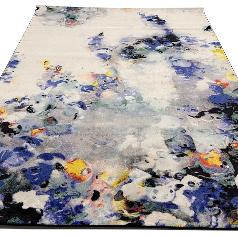 Design vloerkleed Play Alive Blue 95 - Fred van Leer X Bram Reijnders