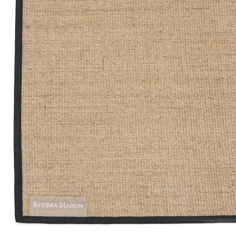 Vloerkleed Rivièra Maison Tisbury Beige band RM