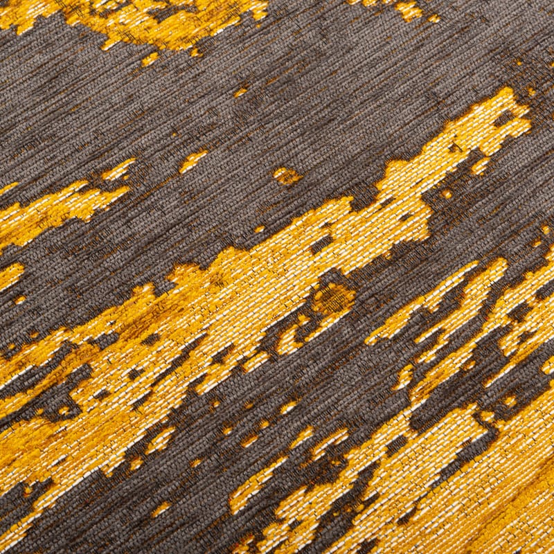 Jairo 69 - Vintage vloerkleed in goudbruine kleurstelling