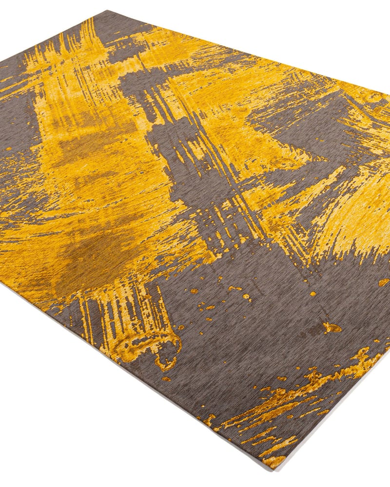Floorpassion Jairo 69 - Vintage vloerkleed Dark Gold Floorpassion Jairo 69 - Vintage vloerkleed Dark Gold