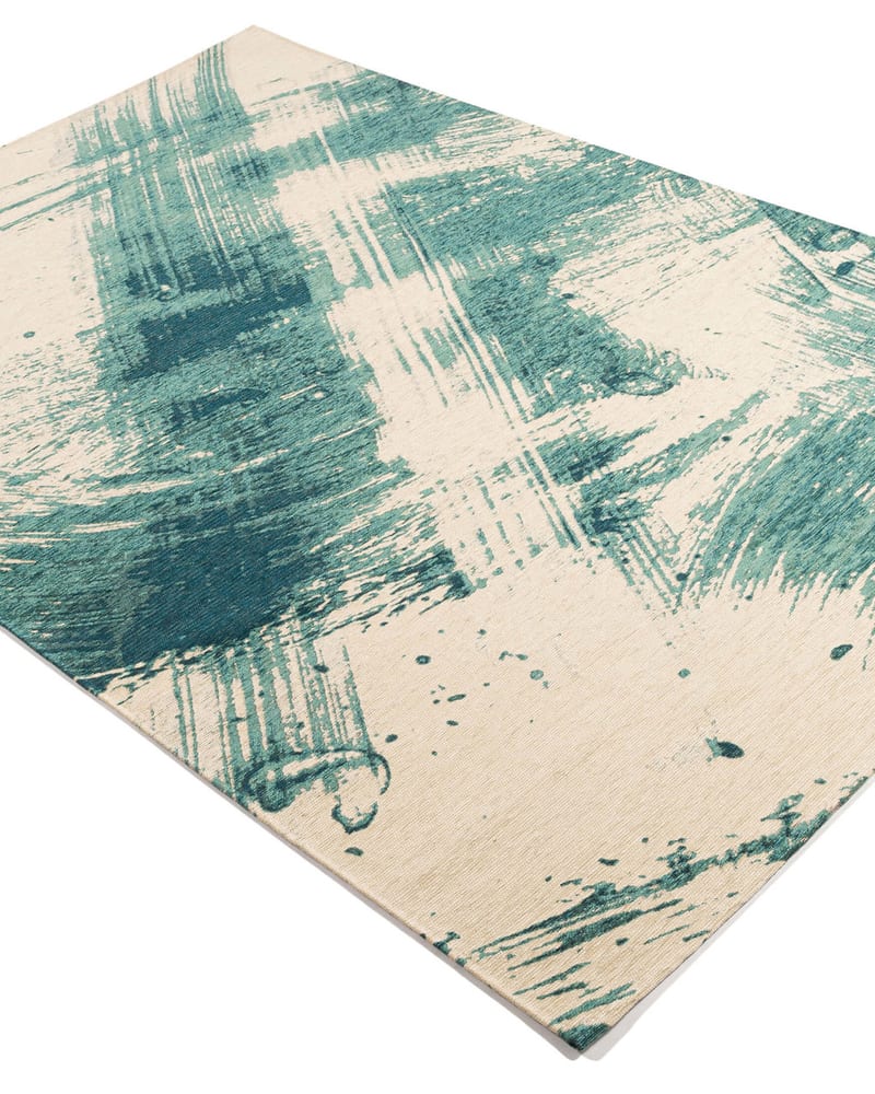Floorpassion Jairo 54 - Vintage vloerkleed Bottle Green