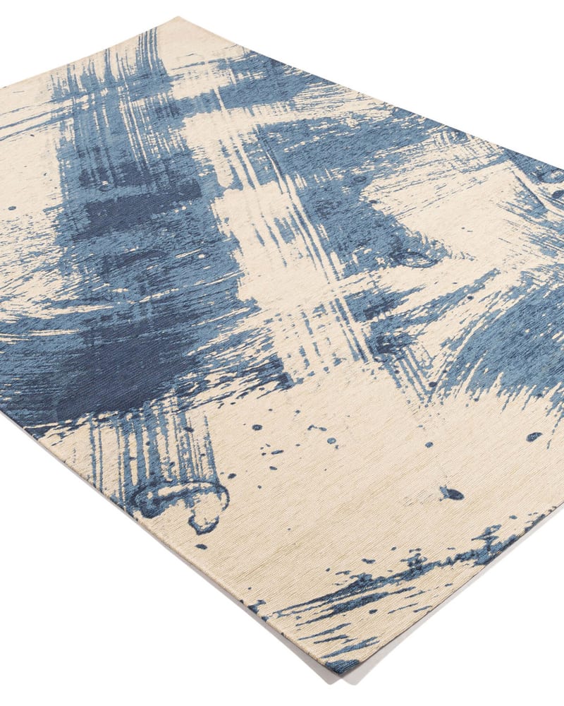 Floorpassion Jairo 35 - Vintage vloerkleed Dark Blue