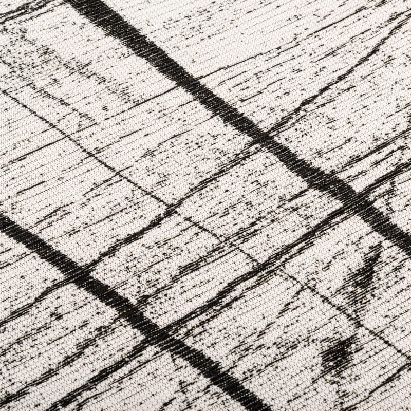 Sal Mundi - Design vloerkleed in zwart