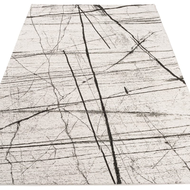 Sal Mundi - Design vloerkleed in zwart