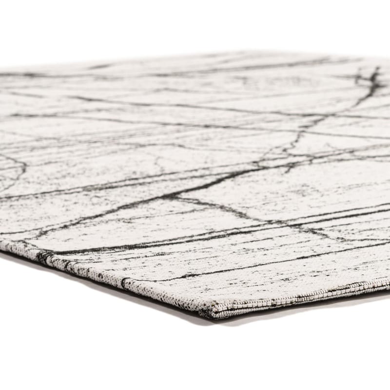 Sal Mundi - Design vloerkleed in zwart