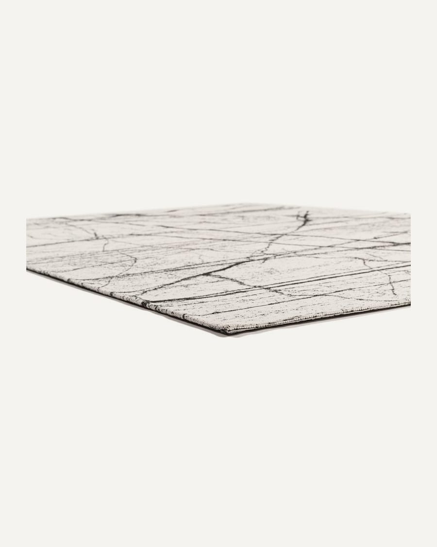 Sal Mundi - Design vloerkleed  in zwart