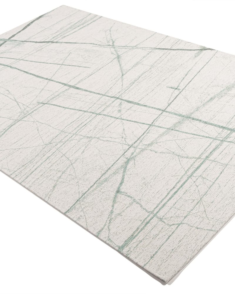 Floorpassion Sal Mundi 33 - Design vloerkleed met lijnenspel Floorpassion Sal Mundi 33 - Design vloerkleed met lijnenspel