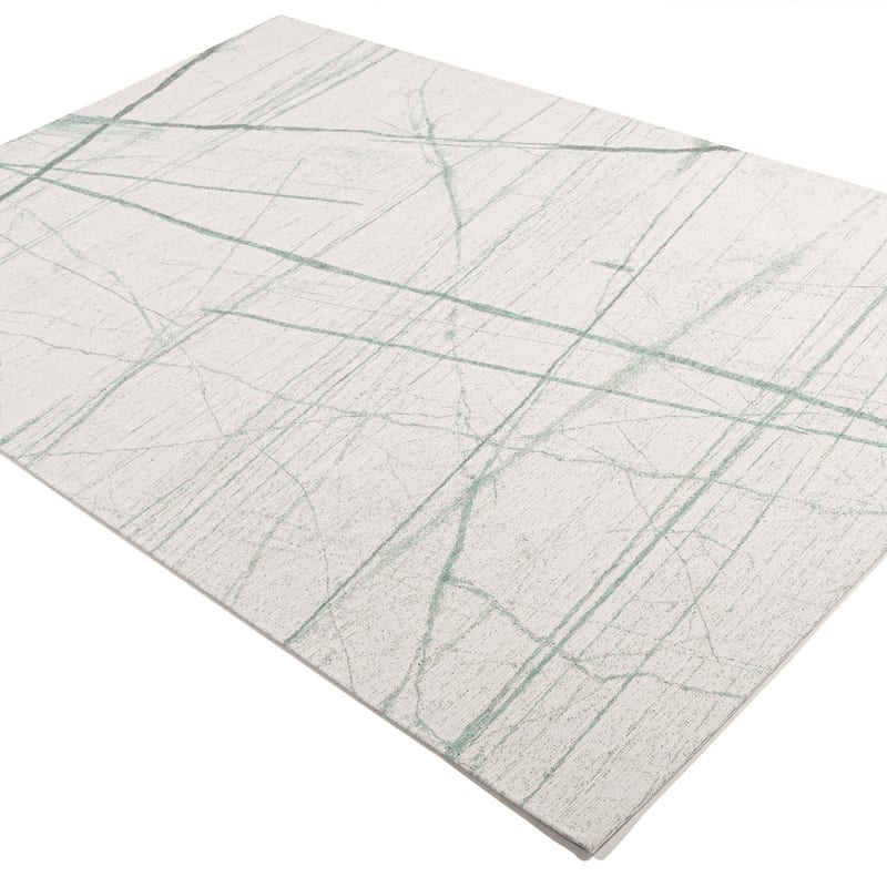Sal Mundi - Design vloerkleed in groen