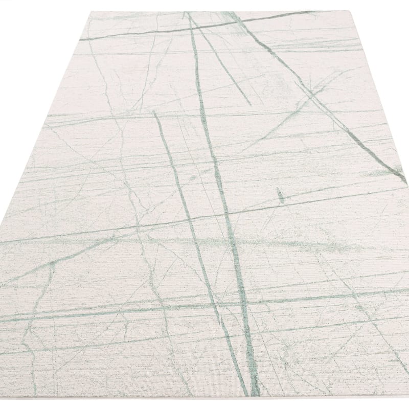 Sal Mundi - Design vloerkleed in groen