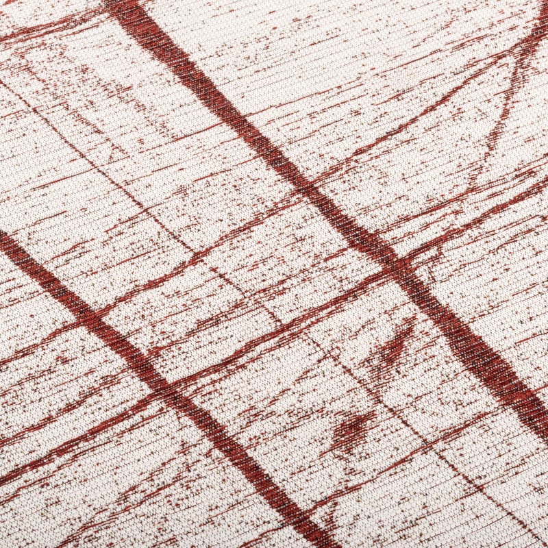 Sal Mundi - Design vloerkleed in Brick Red