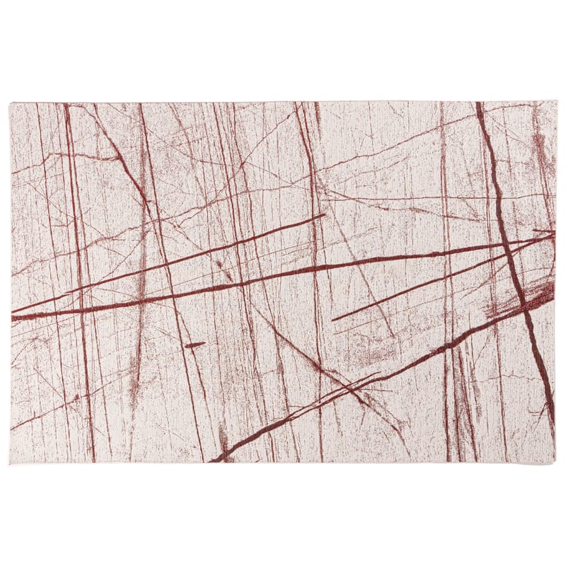 Sal Mundi - Design vloerkleed in Brick Red
