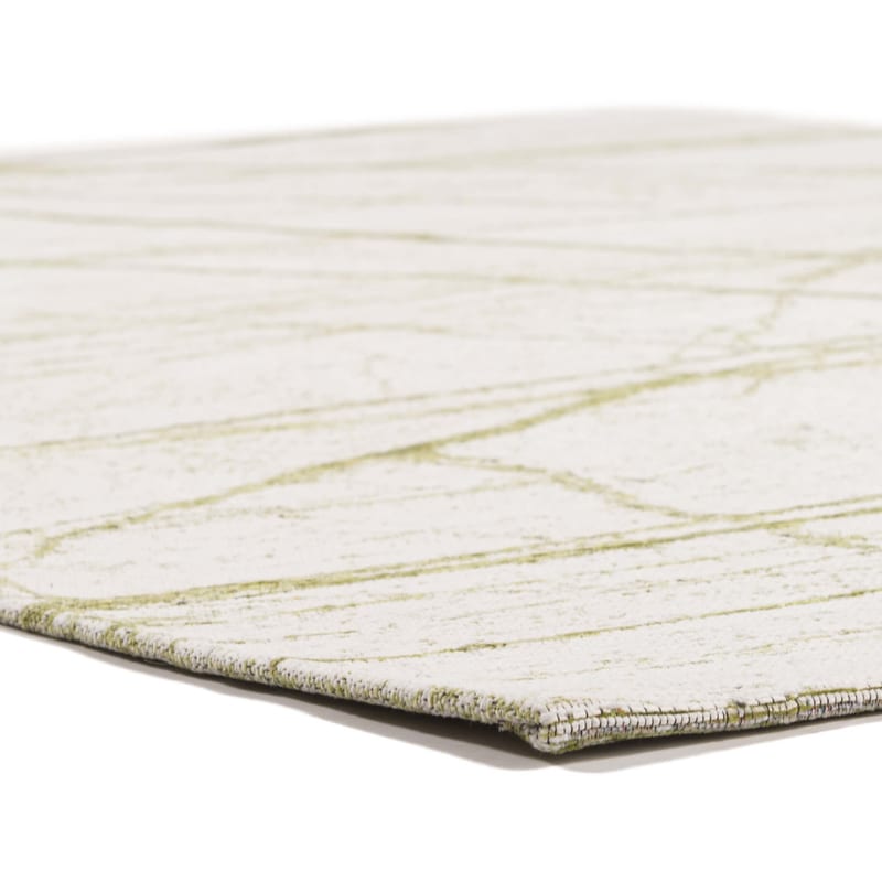 Sal Mundi - Design vloerkleed  in olijfgroen