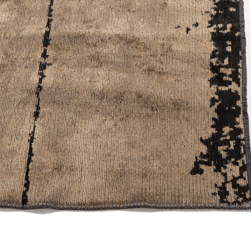 Velours vintage vloerkleed - Nobu 15 - Bruin