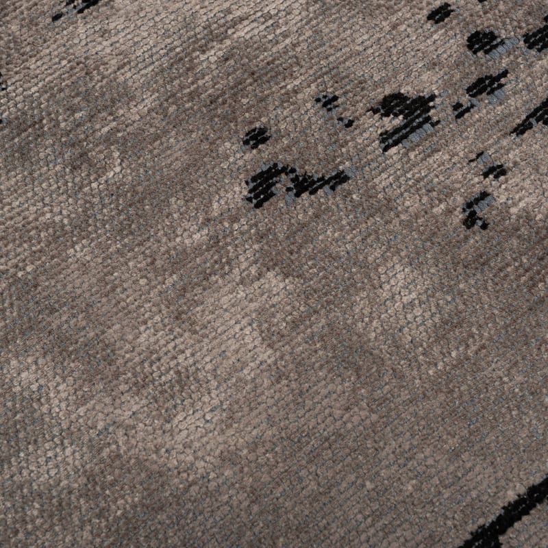 Velours vintage vloerkleed - Nobu 23 - Taupe