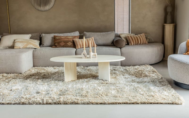 Dime 12 - Luxe Hoogpolig  vloerkleed