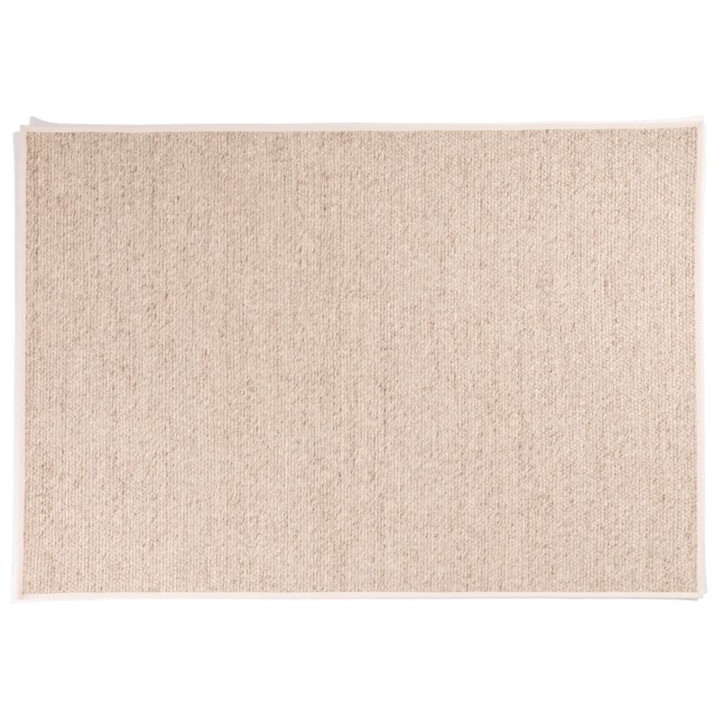 Luxor 13 - Wollen vloerkleed Beige en Grijs mix
