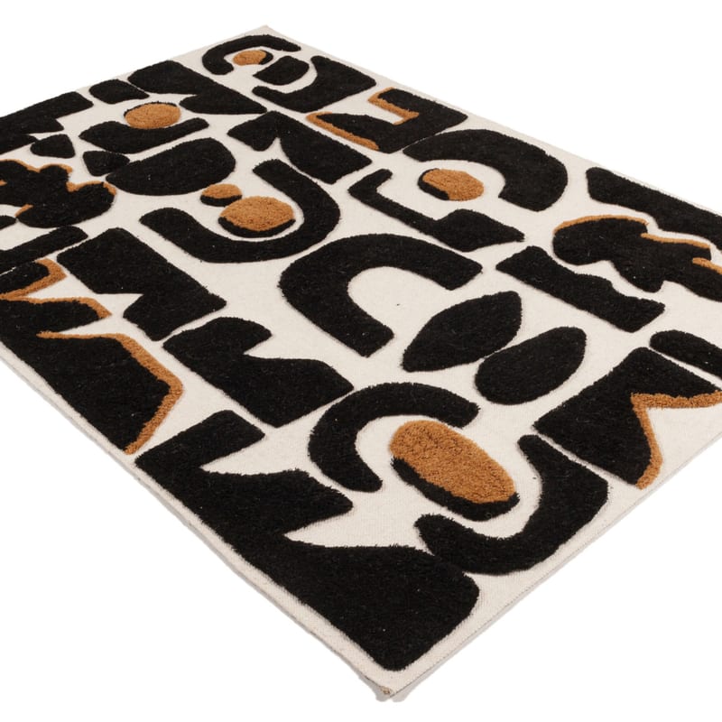 Duco Maison 25 - Luxe carved wollen vloerkleed met kunstzinnig patroon