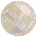 Enzo 92- Rond vintage vloerkleed