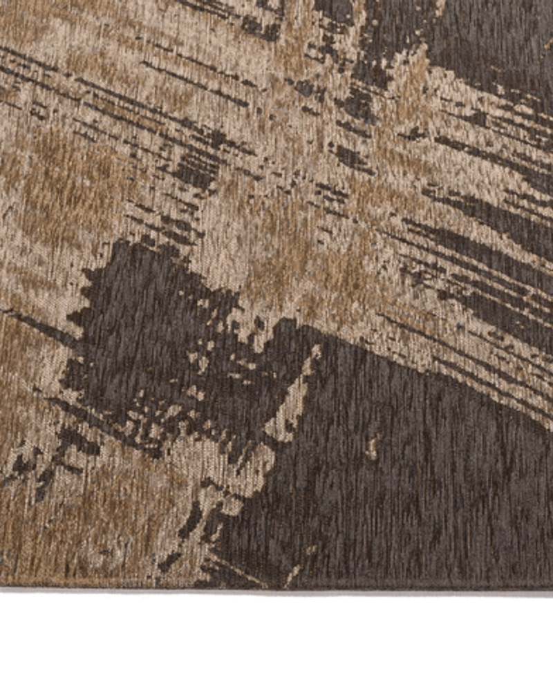 Floorpassion Jairo 17 - Vintage vloerkleed Chocolade Brown