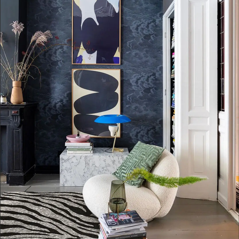 Vloerkleed Serengeti Zebra - Fred van Leer