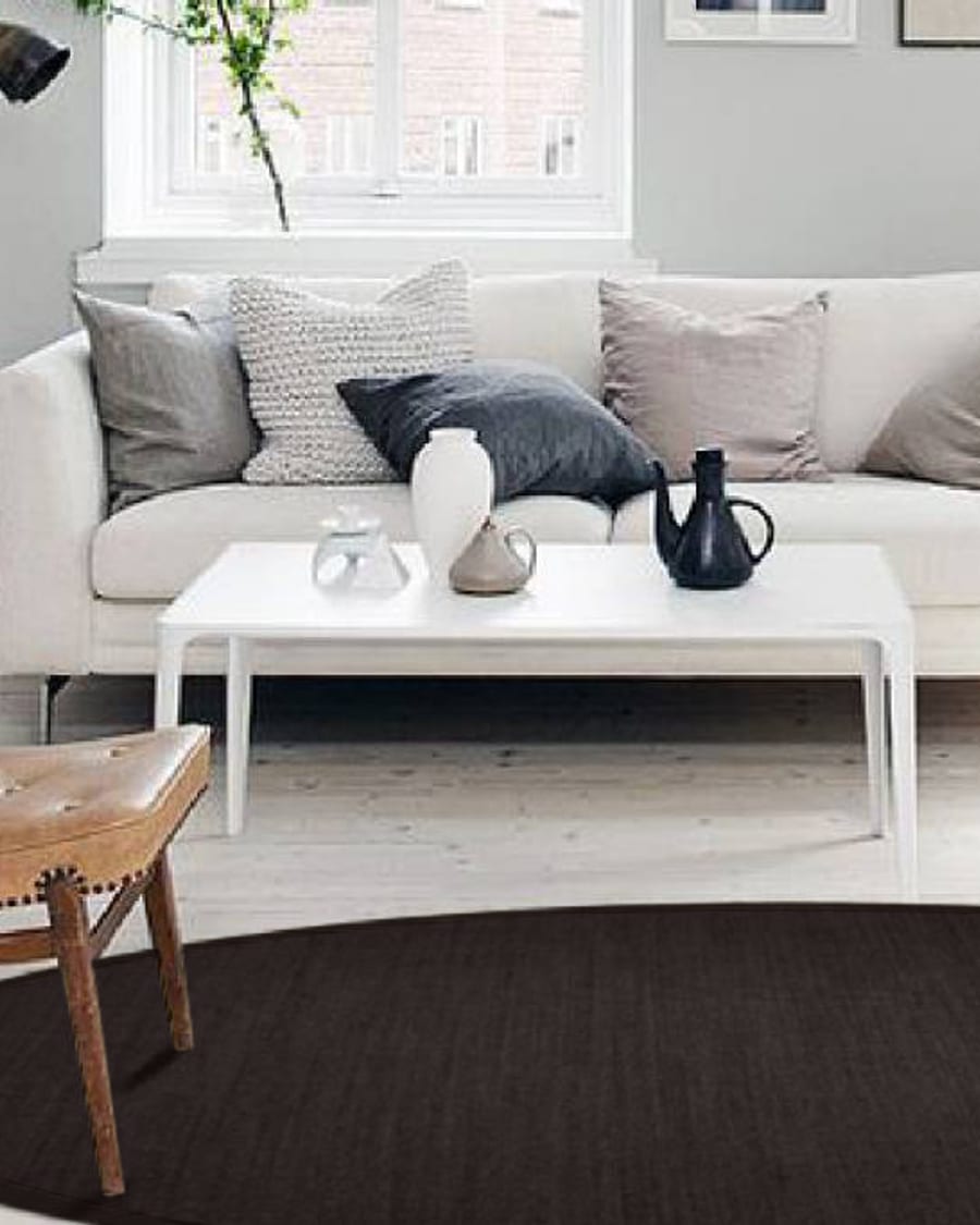 Premium 25 - Rond sisal vloerkleed met fijn geweven structuur