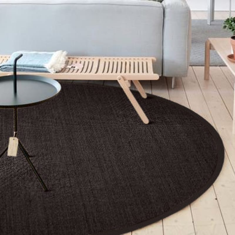 Premium 25 - Rond sisal vloerkleed met fijn geweven structuur