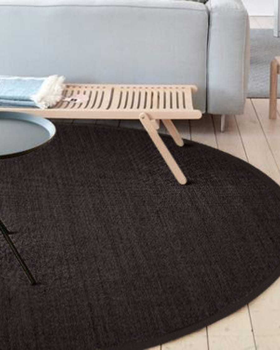 Premium 25 - Rond sisal vloerkleed met fijn geweven structuur