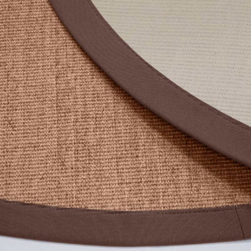 Premium 18 - Rond sisal vloerkleed met fijn geweven structuur