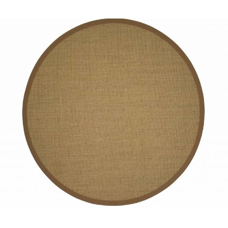 Premium 15 - Rond sisal vloerkleed met fijn geweven structuur