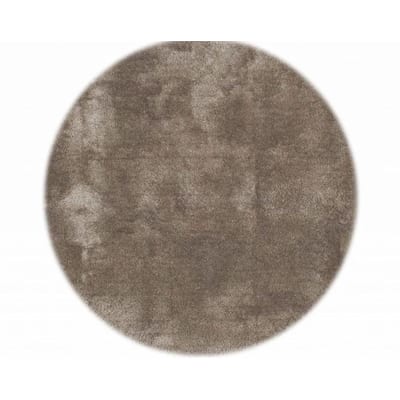 Floorpassion Ross 21 - Rond hoogpolig vloerkleed