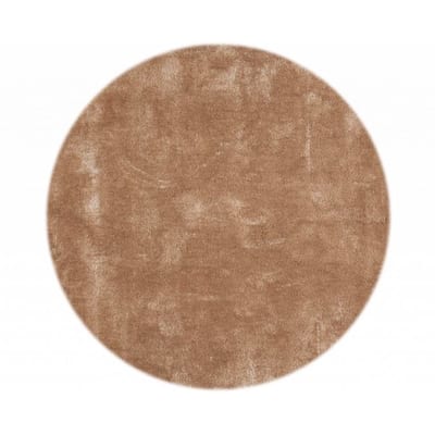 Floorpassion Ross 13 - Rond hoogpolig vloerkleed