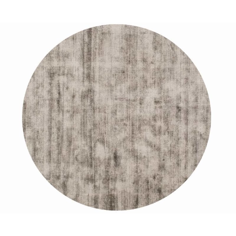Crushed Velvet 15 - Rond vloerkleed viscose in Mountain Dew