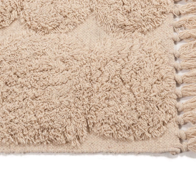 Huxley Century 13 - Wollen Carved vloerkleed in beige kleursamenstelling