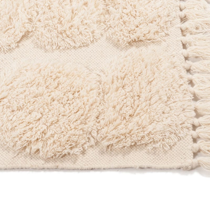 Huxley Century 12 - Wollen Carved Vloerkleed in Cream Kleursamenstelling