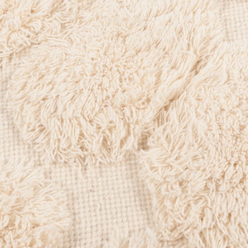 Huxley Century 12 - Wollen Carved Vloerkleed in Cream Kleursamenstelling