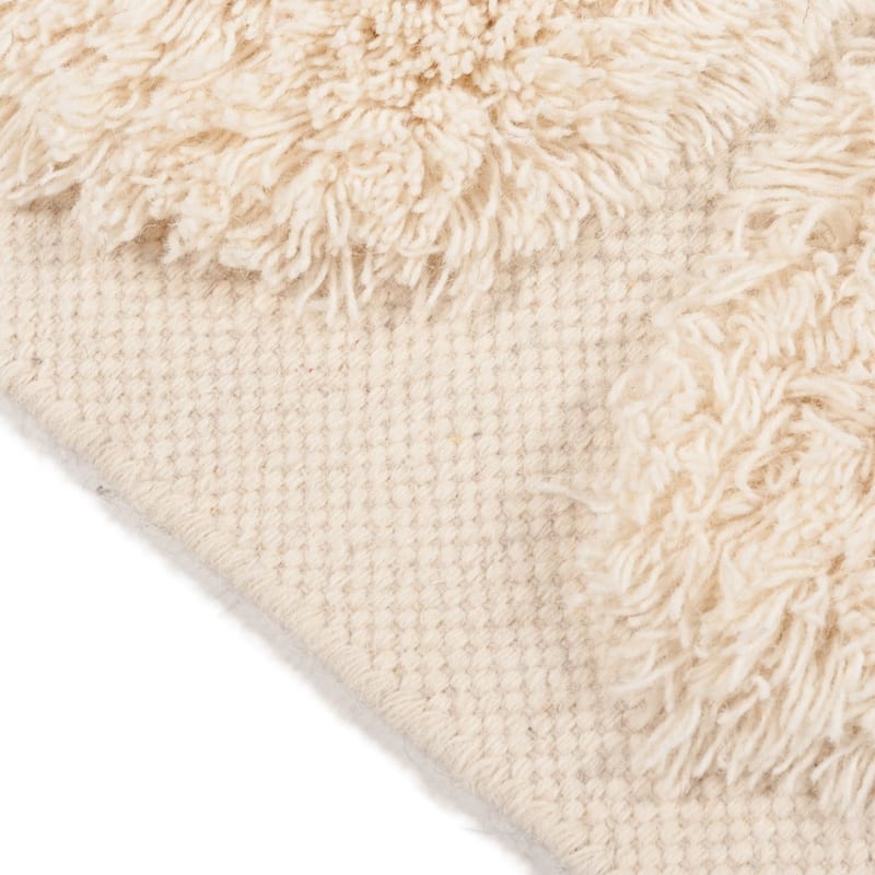 Huxley Century 12 - Wollen Carved Vloerkleed in Cream Kleursamenstelling