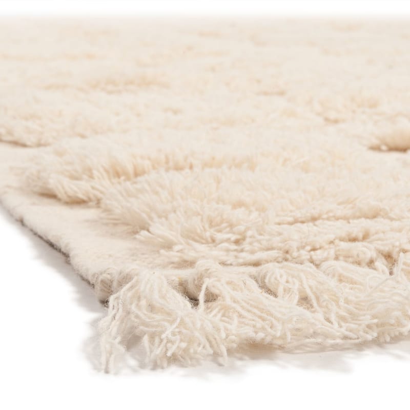 Huxley Century 12 - Wollen Carved Vloerkleed in Cream Kleursamenstelling