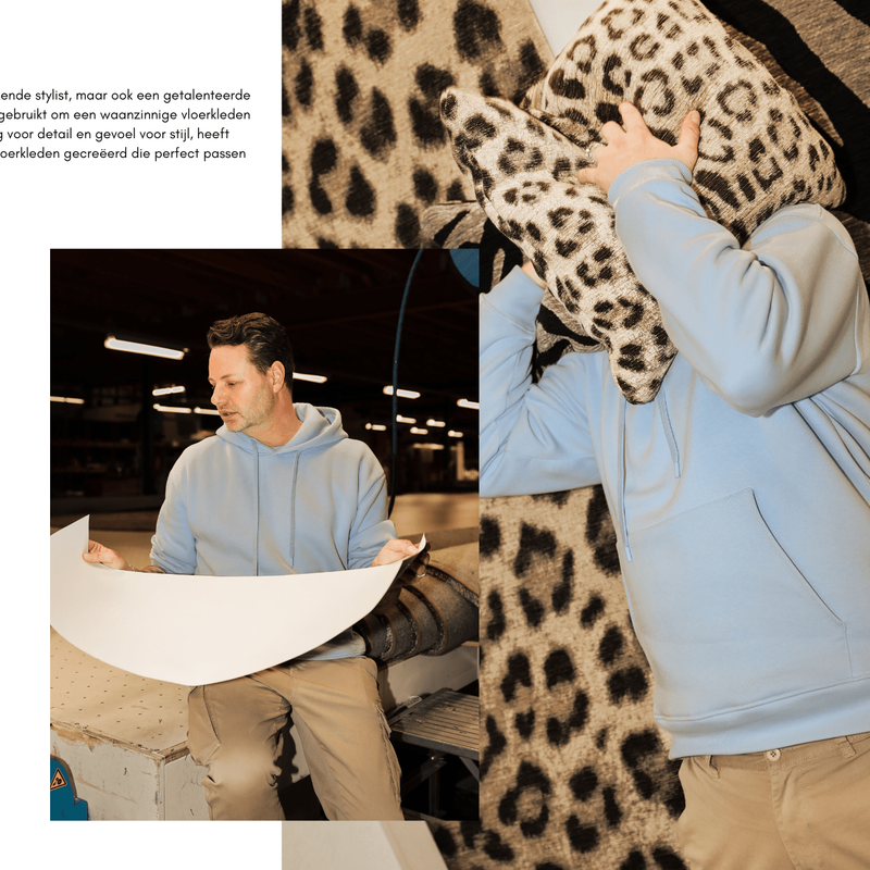Rond vloerkleed Serengeti Zebra - Floorpassion X Fred