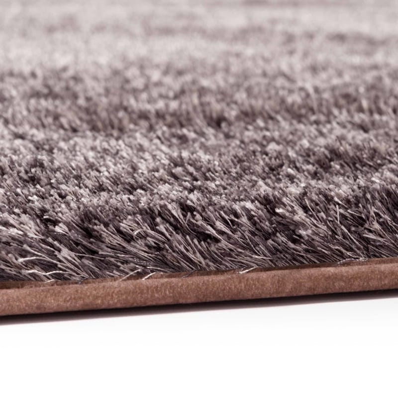 Reef 15 - Hoogpolig Rond vloerkleed in Grey Brown