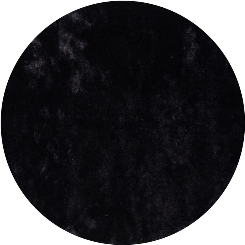 Reef 39 - Hoogpolig Rond vloerkleed in Midnightblue