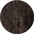Reef 26 - Hoogpolig Rond vloerkleed in Black Grey