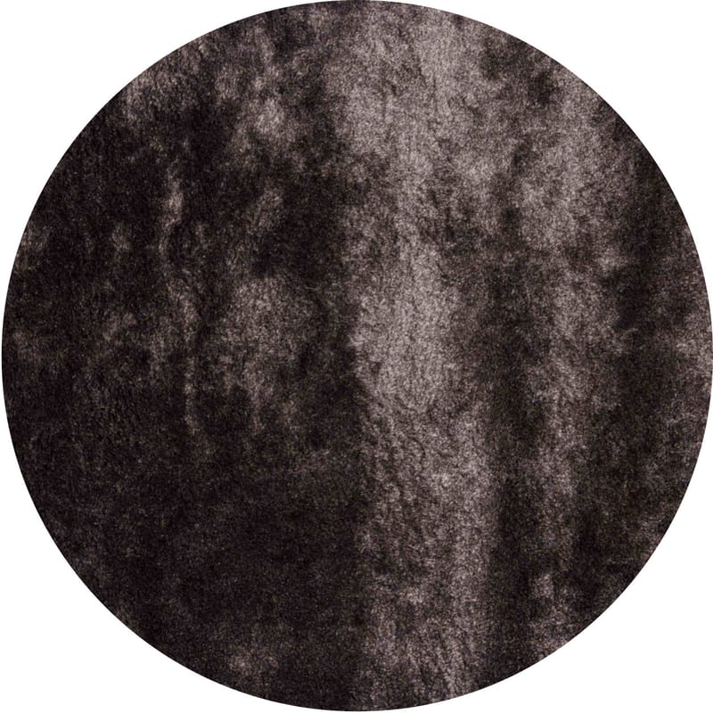 Reef 15 - Hoogpolig Rond vloerkleed in Grey Brown