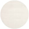Floorpassion Destino 09 - Rond hoogpolig vloerkleed in Witte kleursamenstelling Floorpassion Destino 09 - Rond hoogpolig vloerkleed in Witte kleursamenstelling