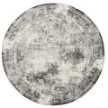 Safi 24 - Rond Vintage tapijt