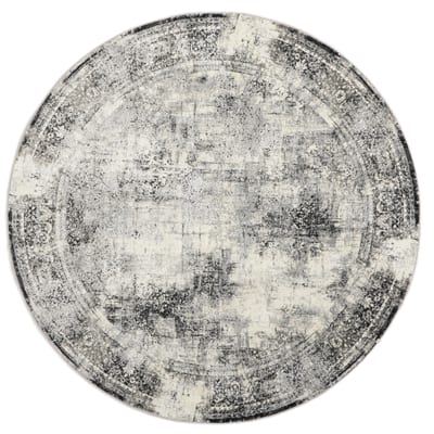 Floorpassion Safi 24 - Rond Vintage tapijt