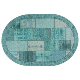 Floorpassion Enzo 33 - Ovaal Vintage vloerkleed