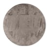 Floorpassion Royce 23 - Velours vintage vloerkleed Rond in Natural Grey Floorpassion Royce 23 - Velours vintage vloerkleed Rond in Natural Grey