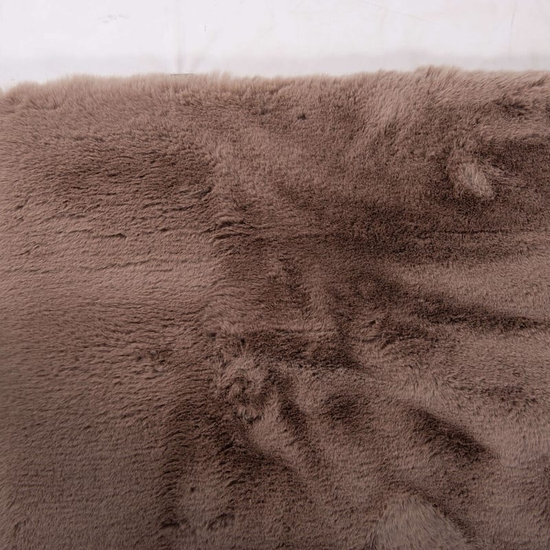 Hampton Mocca 14 - Premium zacht hoogpolig vloerkleed