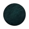 Floorpassion Frisco 33 - Rond effen vloerkleed in petrol Floorpassion Frisco 33 - Rond effen vloerkleed in petrol