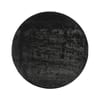 Floorpassion Frisco 25 - Rond effen vloerkleed in carbon black Floorpassion Frisco 25 - Rond effen vloerkleed in carbon black